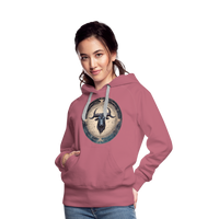 Thumbnail for Women’s Mythical Taurus Premium Hoodie - mauve