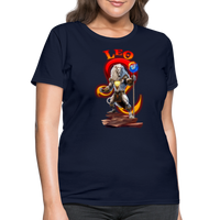 Thumbnail for Astral Leo Women's T-Shirt - navy