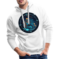 Thumbnail for Men’s Magic Sagittarius Premium Hoodie - white