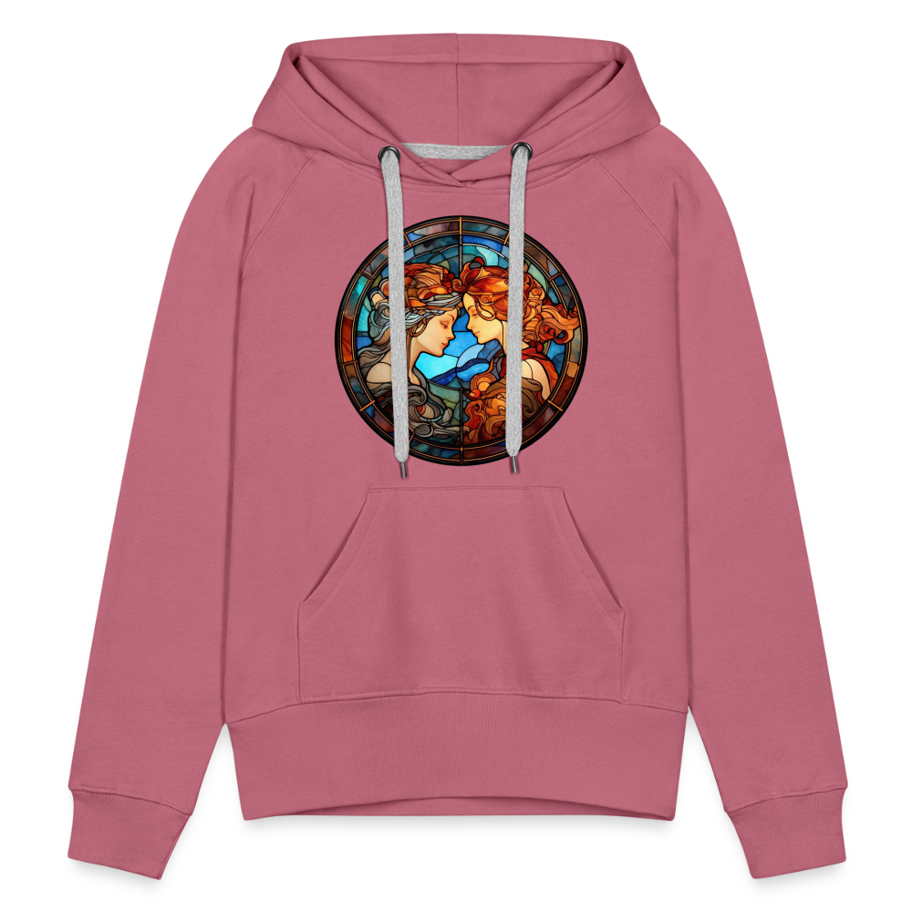 Women’s Mosaic Gemini Premium Hoodie - mauve