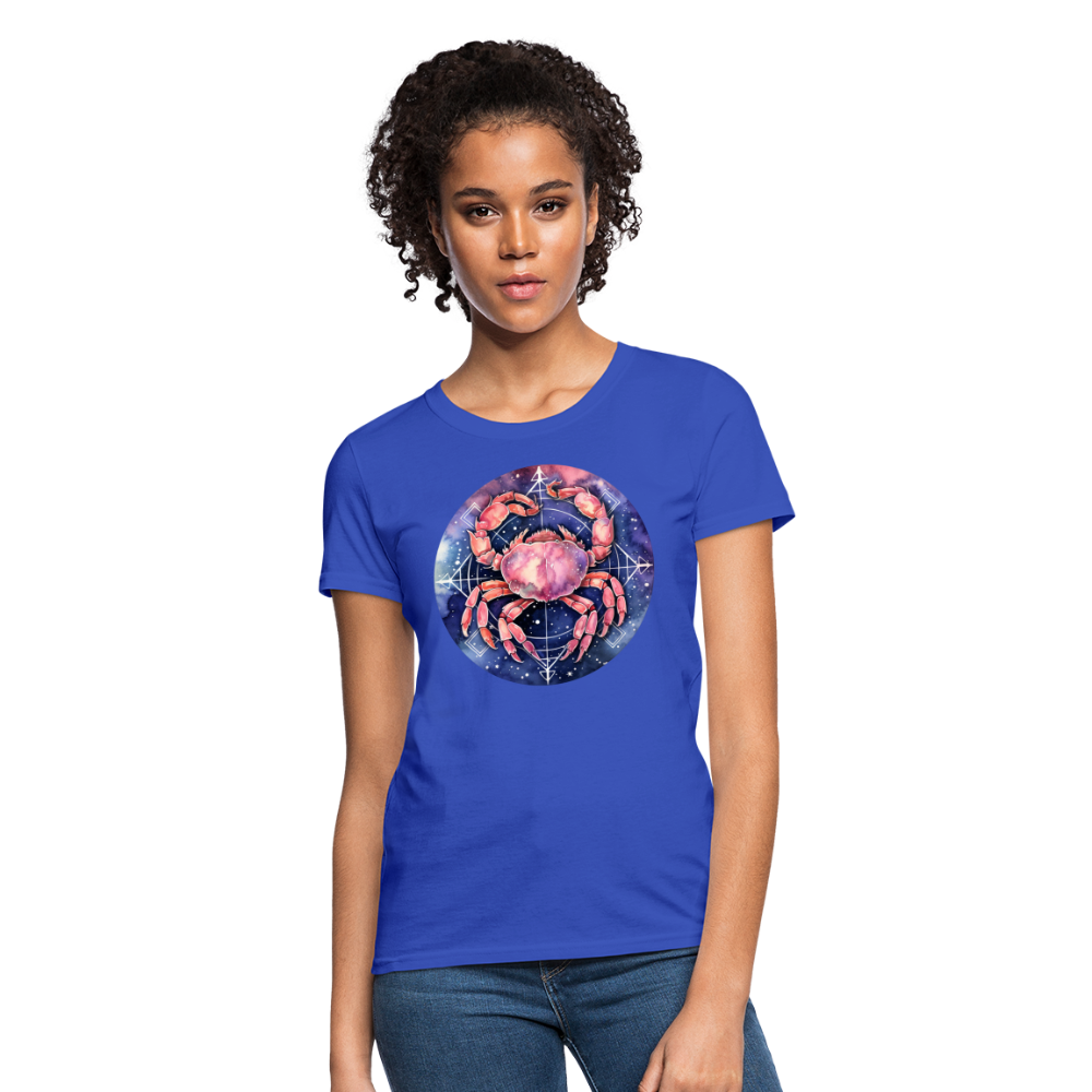 Women's Mythical Cancer T-Shirt - royal blue