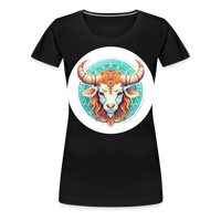 Thumbnail for Women’s Symbol Taurus Premium T-Shirt - black