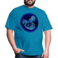 Thumbnail for Men's Stellar Aquarius Classic T-Shirt - turquoise