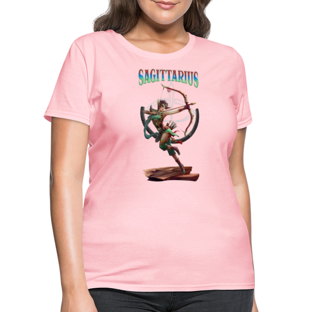 Astral Sagittarius Women's T-Shirt - pink