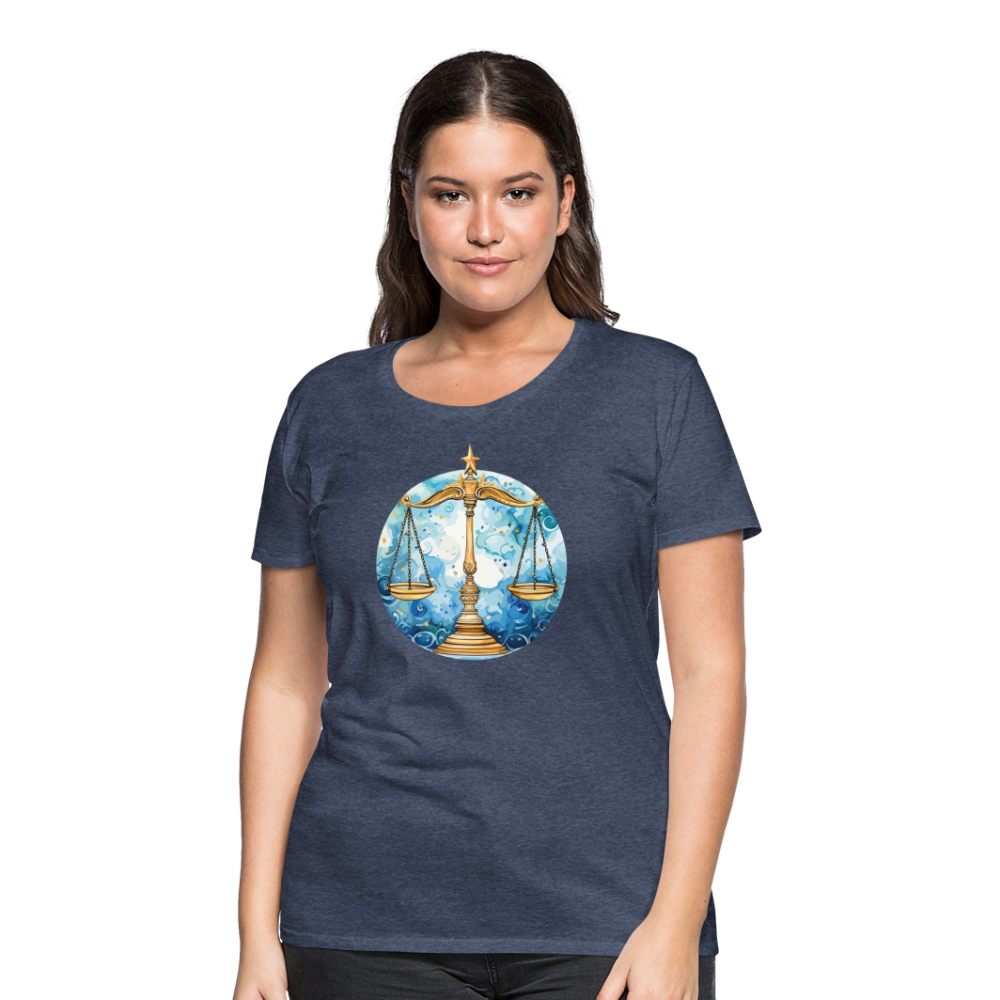 Women’sMythical Libra Premium T-Shirt - heather blue