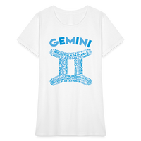 Thumbnail for Women's Power Words Gemini T-Shirt - white