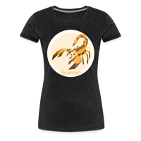 Thumbnail for Women’s Mosaic Scorpio Premium T-Shirt - charcoal grey