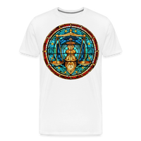 Thumbnail for Men's Mosaic Libra Premium T-Shirt - white