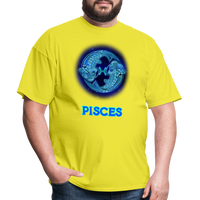 Thumbnail for Men's Stellar Pisces Classic T-Shirt - yellow