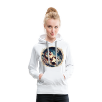 Thumbnail for Women’s Mythical Scorpio Premium Hoodie - white