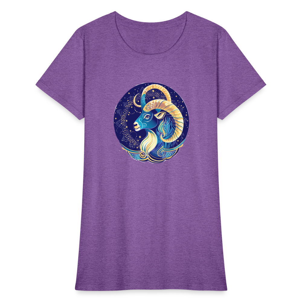 Women's Mythical Capricorn T-Shirt - purple heather