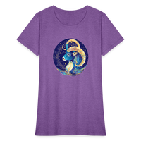 Thumbnail for Women's Mythical Capricorn T-Shirt - purple heather