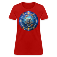 Thumbnail for Women's Symbol Scorpio T-Shirt - red