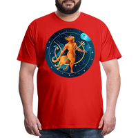 Thumbnail for Men's Mythical Sagittarius Premium T-Shirt - red