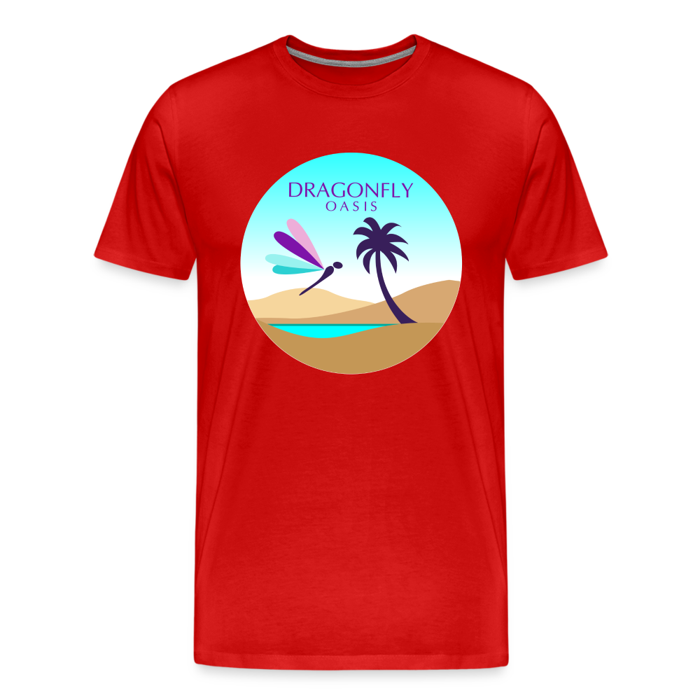 Men's Dragonfly Oasis v.2 Premium T-Shirt - red