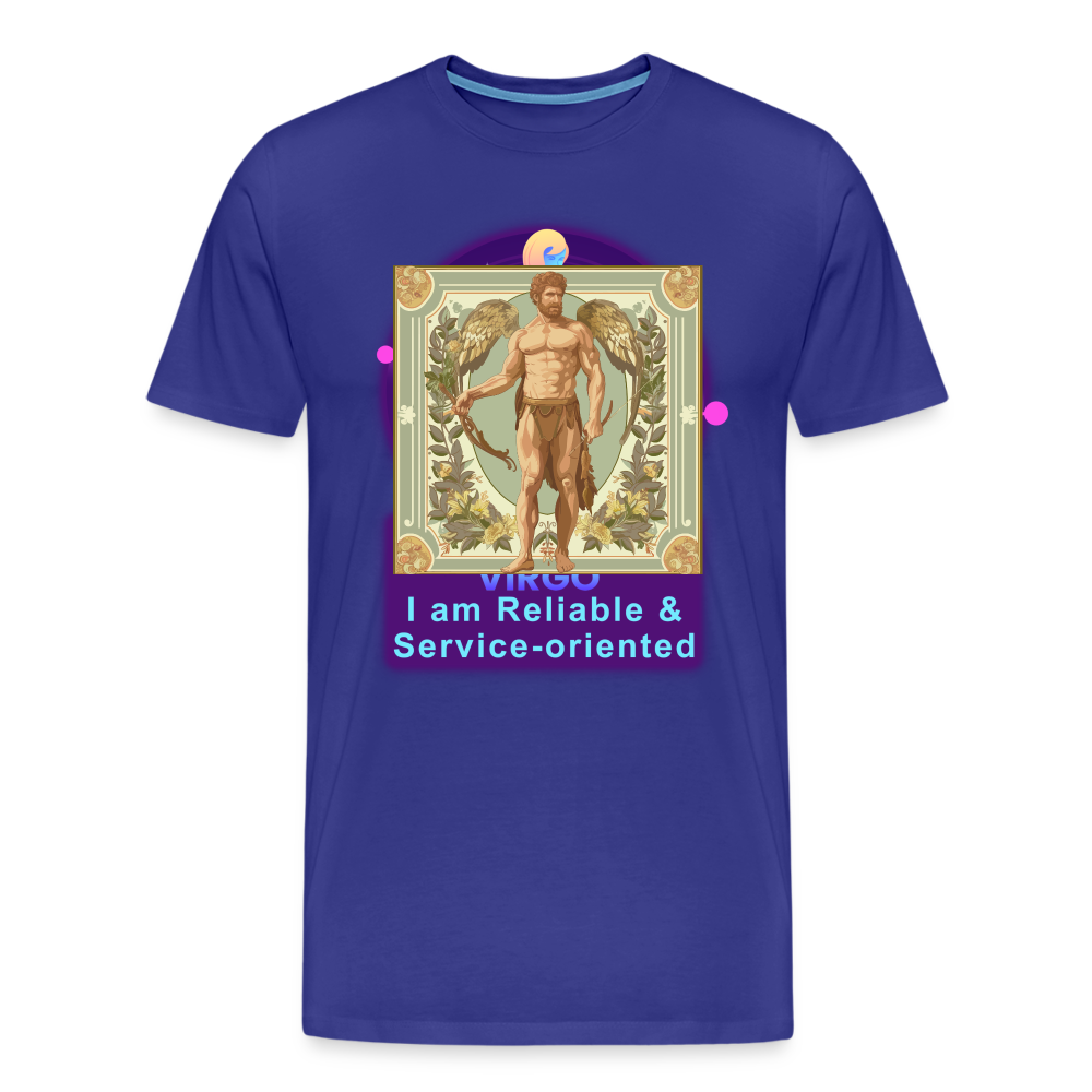 Men's Mythical Virgo Premium T-Shirt - royal blue