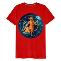 Thumbnail for Men's Mythical Sagittarius Premium T-Shirt - red