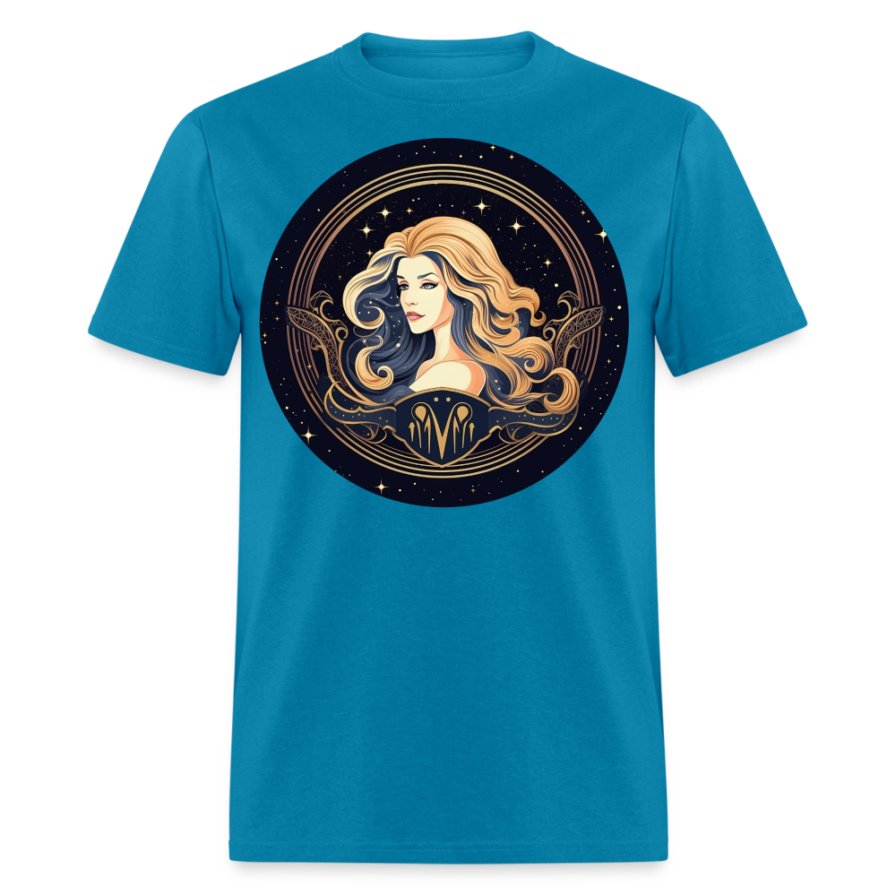 Men's Mystic Virgo Classic T-Shirt - turquoise