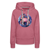 Thumbnail for Women’s Mythical Cancer Premium Hoodie - mauve