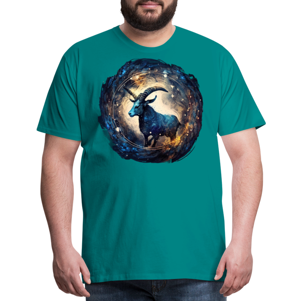 Men's Mythical Capricorn Premium T-Shirt - teal