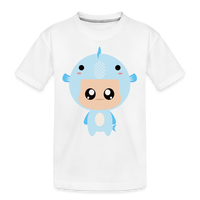 Thumbnail for Kid’s Bobbly Pisces Premium Organic T-Shirt - white