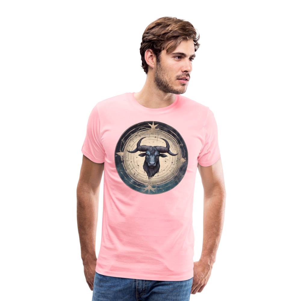 Men's Mythical Taurus Premium T-Shirt - pink