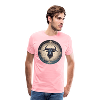 Thumbnail for Men's Mythical Taurus Premium T-Shirt - pink