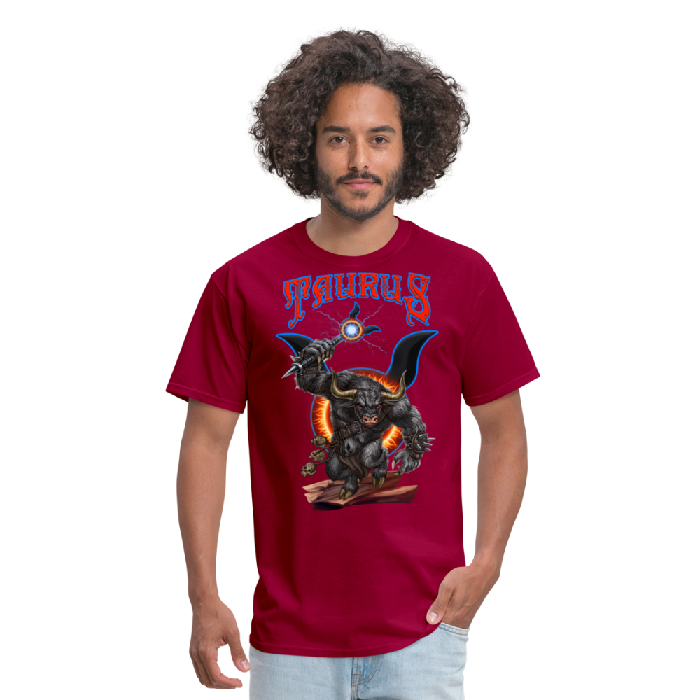 Men's Astral Taurus Classic T-Shirt - dark red