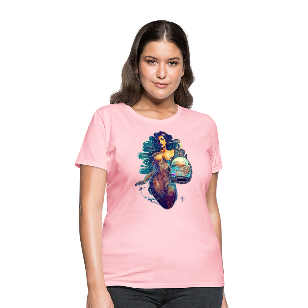 Women's Mythical Aquarius T-Shirt - pink