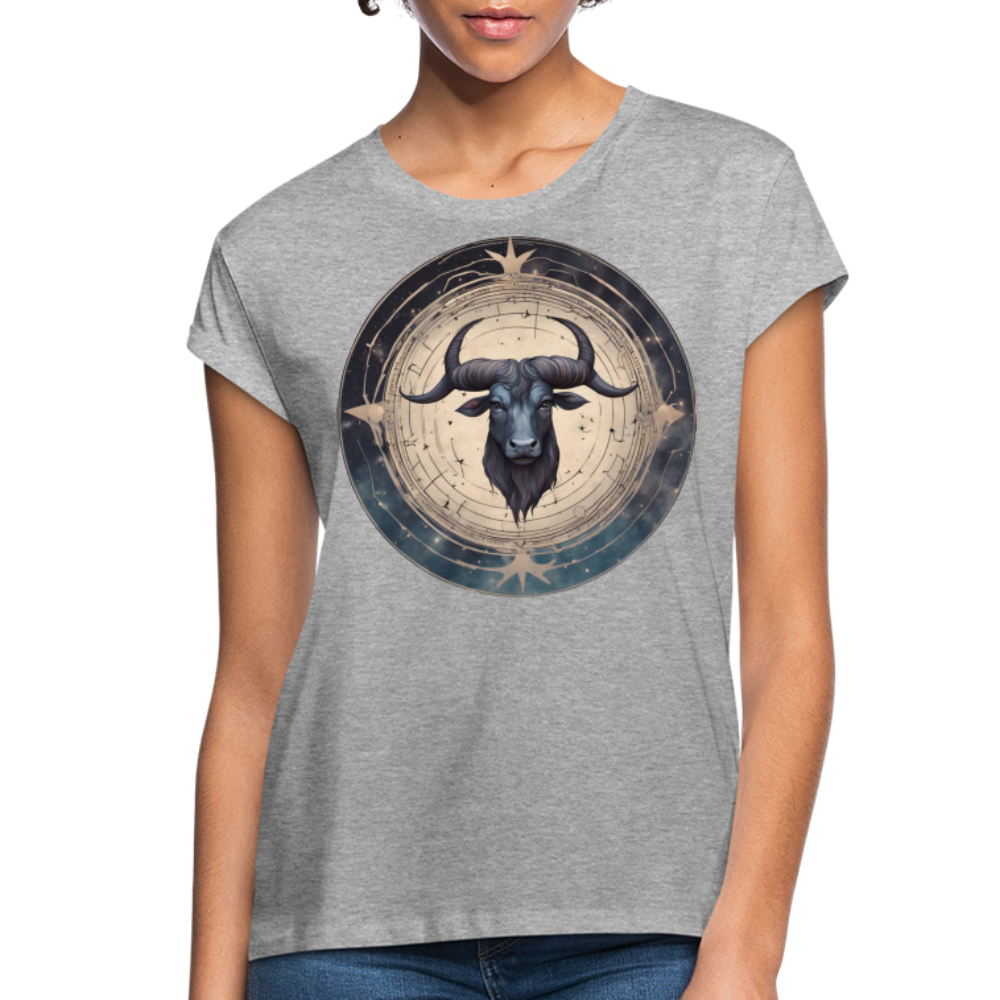 Women's Mythical Taurus Relaxed Fit T-Shirt - heather gray