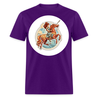 Thumbnail for Men's Symbol Sagittarius Classic T-Shirt - purple