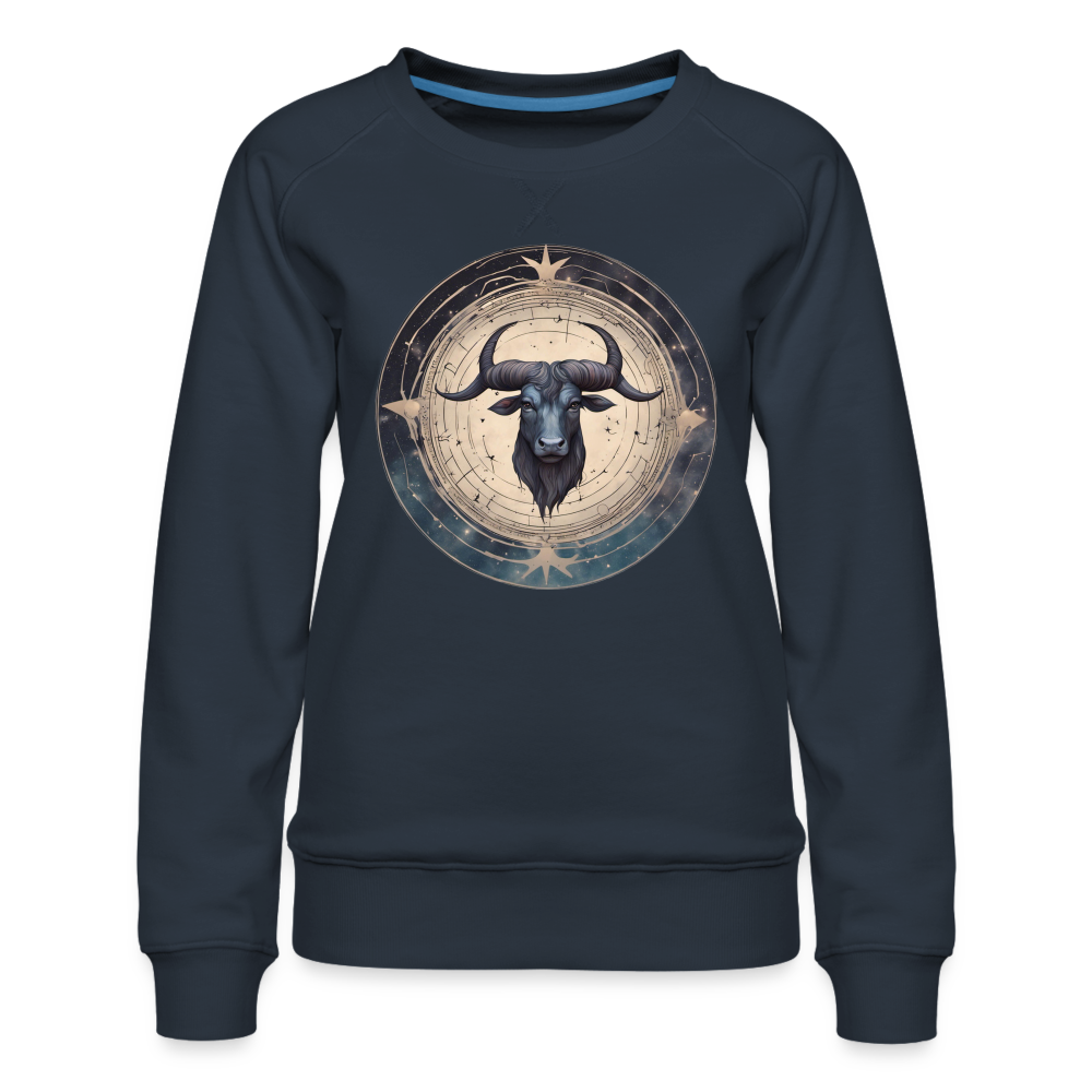 Women’s Mythical Taurus Premium Sweatshirt - navy