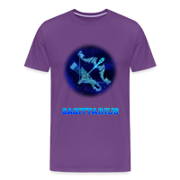 Thumbnail for Men's Sagittarius Premium T-Shirt - purple