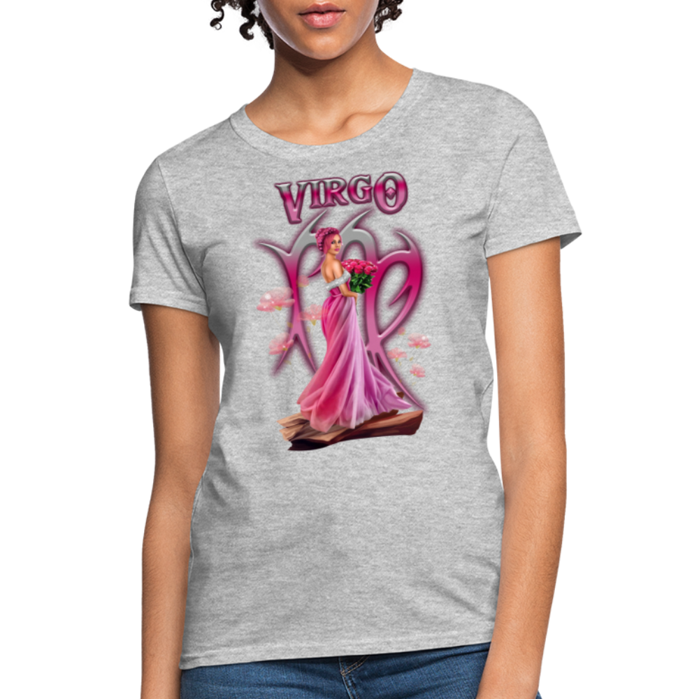 Astral Virgo Women's T-Shirt - heather gray