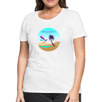 Thumbnail for Women's Dragonfly Oasis V.2 Premium T-Shirt - white