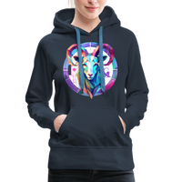 Thumbnail for Women’s Mythical Aries Premium Hoodie - navy