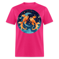 Thumbnail for Men's Magic Pisces Classic T-Shirt - fuchsia