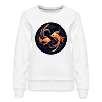 Thumbnail for Women’s Mystic Pisces Premium Sweatshirt - white