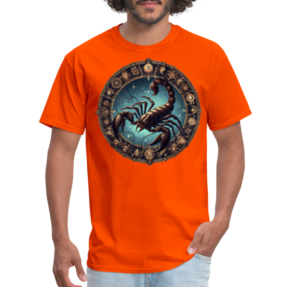 Men's Mythical Scorpio Classic T-Shirt - orange