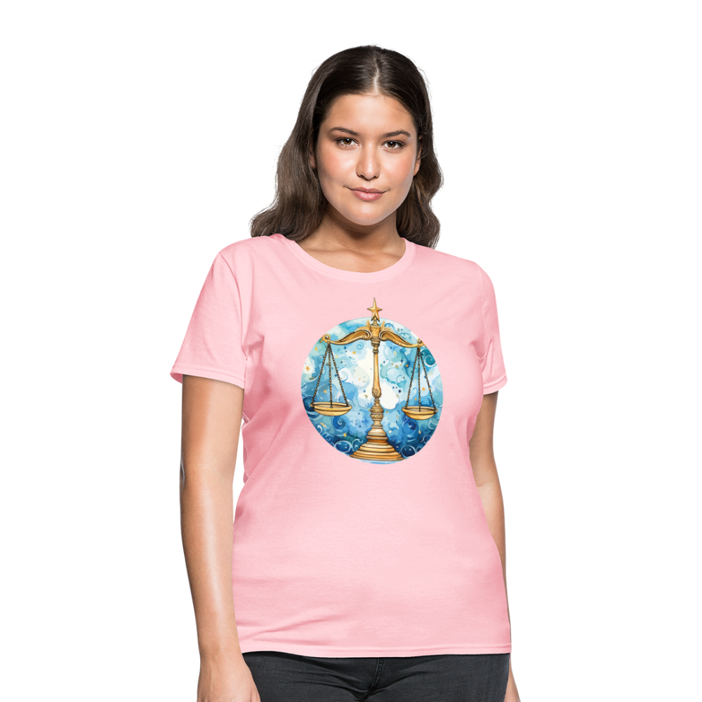 Women's Mythical Libra T-Shirt - pink