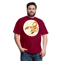 Thumbnail for Men's Mosaic Scorpio Classic T-Shirt - burgundy