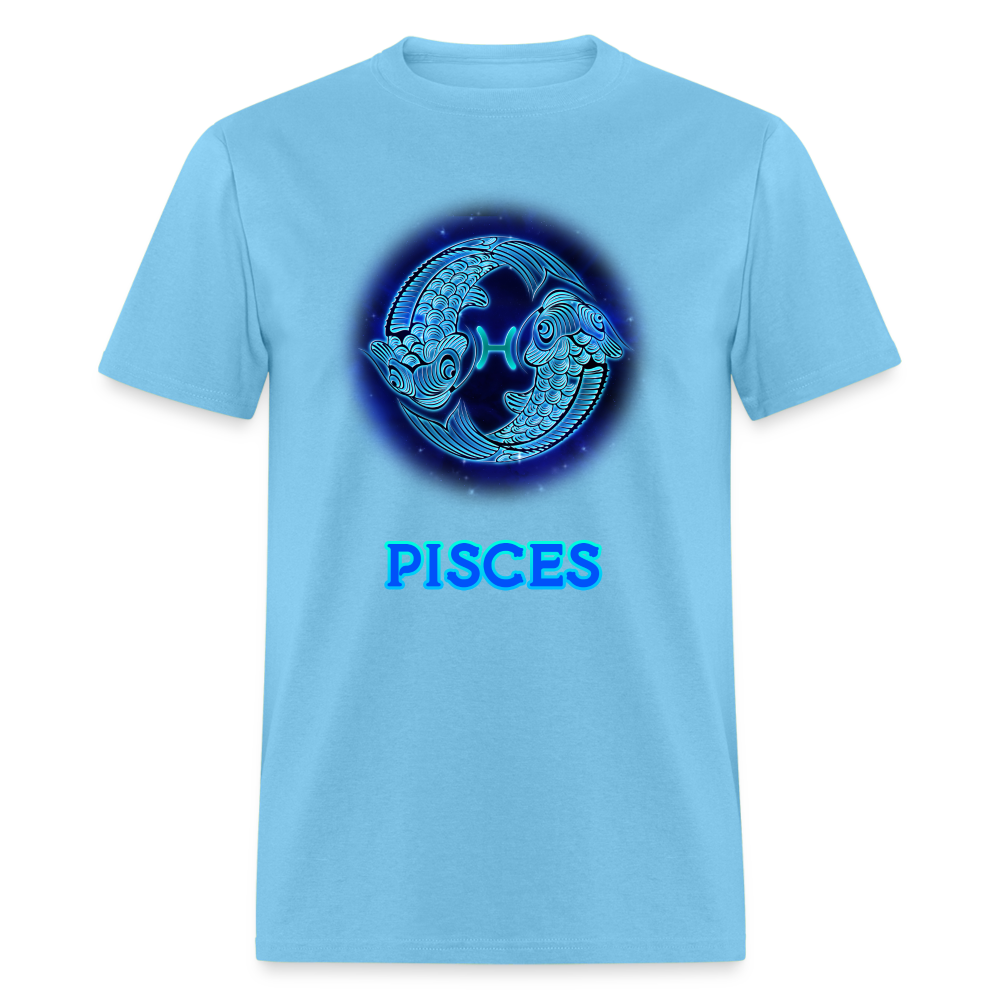 Men's Stellar Pisces Classic T-Shirt - aquatic blue