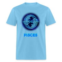 Thumbnail for Men's Stellar Pisces Classic T-Shirt - aquatic blue