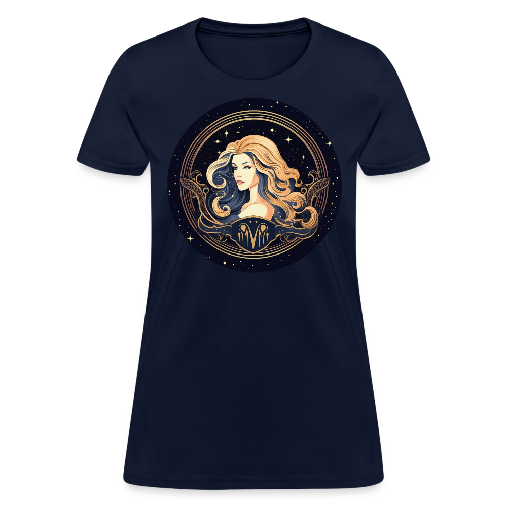 Women's Mystic Virgo T-Shirt - navy