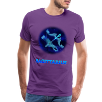 Thumbnail for Men's Sagittarius Premium T-Shirt - purple