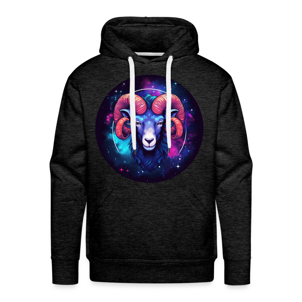 Men’s Magic Aries Premium Hoodie - charcoal grey