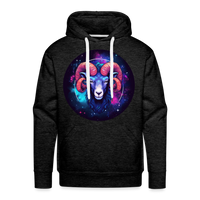 Thumbnail for Men’s Magic Aries Premium Hoodie - charcoal grey