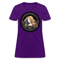 Thumbnail for Women's Mystic Virgo T-Shirt - purple