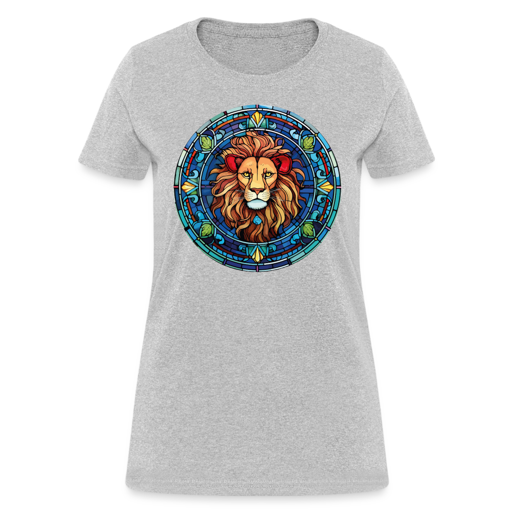 Women's Mosaic Leo T-Shirt - heather gray