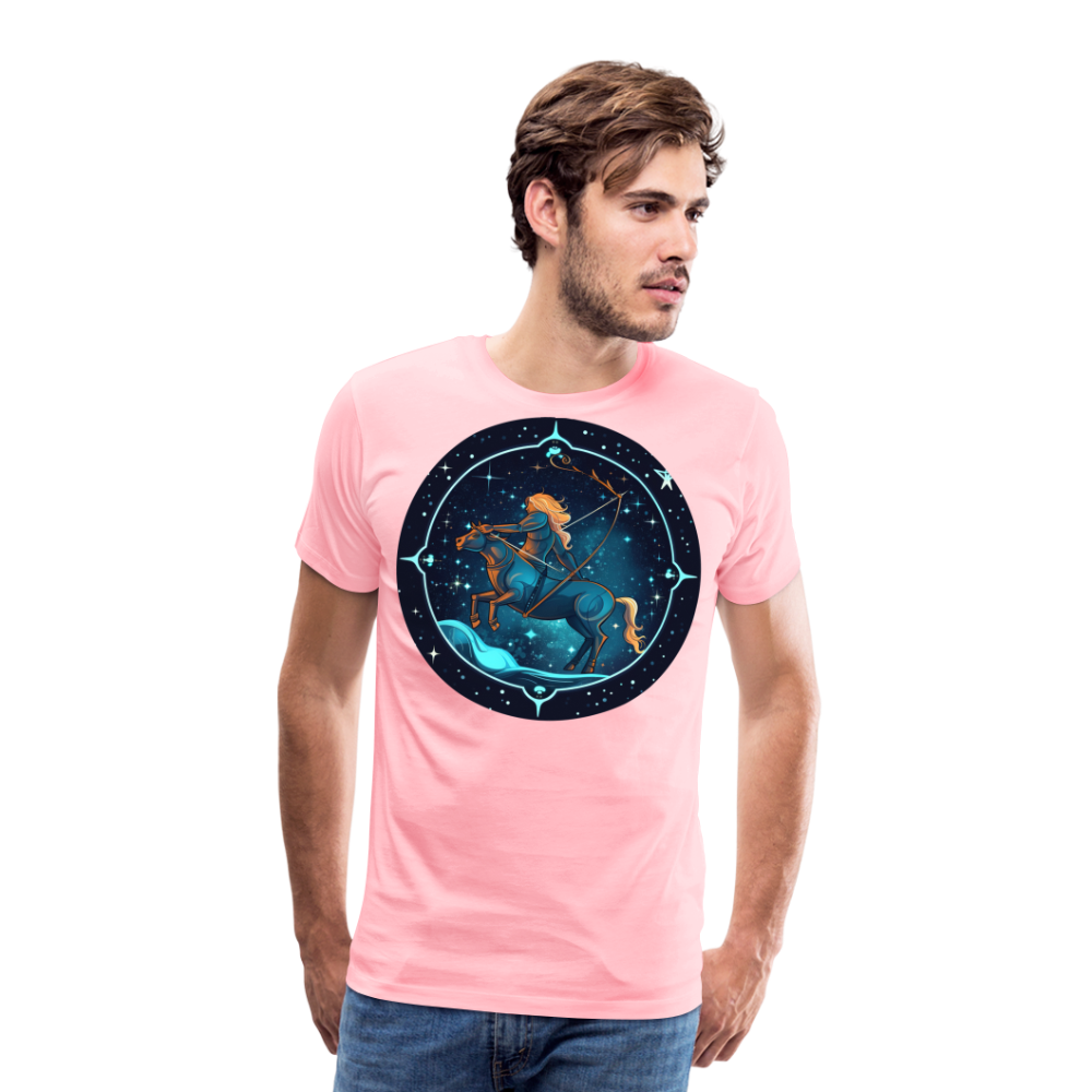 Men's Magic Sagittarius Premium T-Shirt - pink